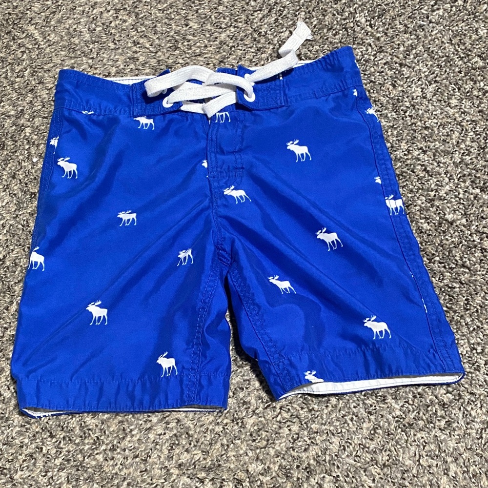 Abercrombie & Fitch Blue Kids Swim Trunks